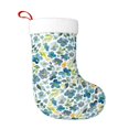 thumbnail image 1 of Fuzoiu Floral In Blue Print Christmas Stockings, Party Supplies & Kids Gifts,Big Xmas Stockings Decoration for Family Decorations Hanging Ornament for Xmas Holiday Party, 1 of 7