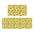 thumbnail image 1 of Fuzoiu Floral Squirrel Print Kitchen Floor Mat 2 Sets,Kitchen Rugs and Mats,,Non Skid Waterproof Kitchen Floor Mat for Kitchen,Home Office,Sink,Laundry, 1 of 6