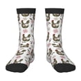 thumbnail image 1 of Fuzoiu Flowe Rooster Print Kids Socks For Boys Girls,Grip Crew Socks with Non Slip,Lightweight Stretch Crew Socks,Toddlers Crew Boot Socks, 1 of 5