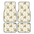thumbnail image 1 of Fuzoiu Flowers And Hens Print Carpet Floor Mats for Car,Car Foot Mat Set,Universal Fit 4 Piece Mat Pad Set,Fits Most Cars Trucks Vans Sedans SUV Auto Carpet Mat Se, 1 of 7
