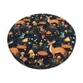 thumbnail image 1 of Fuzoiu Forest Elf Print Bar Stool Cushions, Super Breathable Round Bar Stool Covers,Seat Cushion Round- One Cushion Only-14 inch, 1 of 7