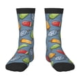 thumbnail image 1 of Fuzoiu Fruit Ice Cream Print Kids Socks For Boys Girls,Grip Crew Socks with Non Slip,Lightweight Stretch Crew Socks,Toddlers Crew Boot Socks, 1 of 5