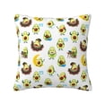 thumbnail image 1 of Fuzoiu Funny Avocado In Mexican Clothes Print Square Pillow Cover,Hidden Zipper Design,Luxury Square Pillow Case, Throw Pillow,Couch Cushion-22"x22", 1 of 7
