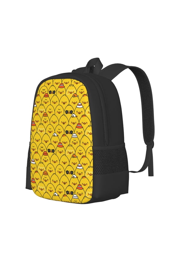 Funny Ducks Print Large Capacity Backpack,Travel Backpack,Laptop Bag,College School Rucksack Bag,for School, Travel & Outdoor Activities