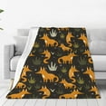 thumbnail image 1 of Fuzoiu Funny Fox by the Field Print Ultra-Soft Micro Fleece Blanket,All Seasons Flannel Throw, Lightweight Blanket for Bed, Sofa, Couch, Movie Night, Camping, and Travel-60"x50", 1 of 7