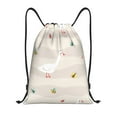 thumbnail image 1 of Fuzoiu Funny Goose1 Print Drawstring Backpack for Gym, Travel, Yoga,Sports Sackpack String Bag for Women Men-Small, 1 of 6