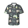 thumbnail image 1 of Fuzoiu Gamers Print Hawaiian Shirt for Men, Summer Beach Casual Short Sleeve Button Down Shirts, Men’s Beach Summer Shirts with Pocket,XX-Large, 1 of 7