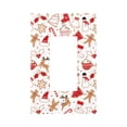 thumbnail image 1 of Fuzoiu Gingerbread Holiday Sweets Print Single Duplex Outlet Cover Plate, Light Switch Cover, for Receptacle Light Switch, Switch Cover Decorative Wallplate-Style U, 1 of 6