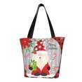 thumbnail image 1 of Fuzoiu Gnome And Buffalo Plaid Print Large Capacity Shoulder Bag for Women,Large Capacity Office Purse,Laptop Tote Bag,Casual Everyday Tote for Work Beach Travel and Shopping Grocery, 1 of 6