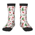thumbnail image 1 of Fuzoiu Gnomes Merry Christmas Print Kids Socks For Boys Girls,Grip Crew Socks with Non Slip,Lightweight Stretch Crew Socks,Toddlers Crew Boot Socks, 1 of 5