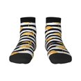 thumbnail image 1 of Fuzoiu Gold Flamingo Print Adult Socks, Crew Moisture-wicking Socks, Unisex Cushion Crew Socks,Casual Sports Ankle Socks, 1 of 7