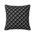thumbnail image 1 of Fuzoiu Golf Balls Print Square Pillow Cover,Hidden Zipper Design,Luxury Square Pillow Case, Throw Pillow,Couch Cushion-16"x16", 1 of 5