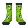 thumbnail image 1 of Fuzoiu Golf Sport Club Print Kids Socks For Boys Girls,Grip Crew Socks with Non Slip,Lightweight Stretch Crew Socks,Toddlers Crew Boot Socks, 1 of 5