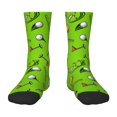 thumbnail image 1 of Fuzoiu Golf Sport Club Print Kids Socks For Boys Girls,Grip Crew Socks with Non Slip,Lightweight Stretch Crew Socks,Toddlers Crew Boot Socks, 1 of 5