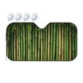 thumbnail image 1 of Fuzoiu Green Bamboo Fence1 Print Car Windshield Sunshade,Foldable Reflective Sun Visor,Windshield Sun Shade,UV Rays Sun Visor Shade,Auto Front Sun Shield Shade-Medium, 1 of 8