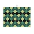 thumbnail image 1 of Fuzoiu Green Squares Print Absorbent, Reversible Microfiber Dish Drying Mat for Kitchen, Dish Drying Pad for Dishes, Utensils, Pots and Pans, Extra Large 18 Inch x 24 Inch, 1 of 7