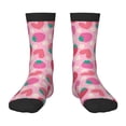 thumbnail image 1 of Fuzoiu Haear Strawberry Print Kids Socks For Boys Girls,Grip Crew Socks with Non Slip,Lightweight Stretch Crew Socks,Toddlers Crew Boot Socks, 1 of 5