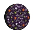 thumbnail image 1 of Fuzoiu Halloween Print Universal Spare Tire Cover with Buckle Strap, Waterproof Wheel Covers for Jeep, Trailer, RV, Truck and All Car-14 inch, 1 of 6