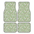 thumbnail image 1 of Fuzoiu Happy Frogs Print Carpet Floor Mats for Car,Car Foot Mat Set,Universal Fit 4 Piece Mat Pad Set,Fits Most Cars Trucks Vans Sedans SUV Auto Carpet Mat Se, 1 of 7