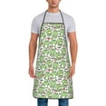 thumbnail image 1 of Fuzoiu Happy Frogs Print Waterproof Apron, Kitchen Apron for Women Men Chef, Apron for Christmas Dinner Party Cooking Baking Crafting House Cleaning Kitchen, 1 of 7