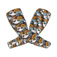 thumbnail image 1 of Fuzoiu Happy Halloween2 Print Cooling Sleeves for Sun Protection,UV Cooling Sleeves,Cooling Arm Sleeves for Men & Women,Ideal for Outdoor Activitie, 1 of 7