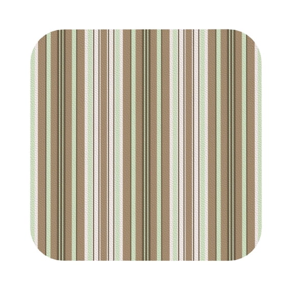 Fuzoiu Happy Mexican Print Leather Coasters Set,Drink Coasters Set of 6,for Tabletop Protection, Durable PVC Coasters,Home Décor and Housewarming Gift,Square