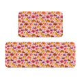 thumbnail image 1 of Fuzoiu Happy Thanksgiving Turkey Print Kitchen Floor Mat 2 Sets,Kitchen Rugs and Mats,,Non Skid Waterproof Kitchen Floor Mat for Kitchen,Home Office,Sink,Laundry, 1 of 6