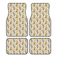 thumbnail image 1 of Fuzoiu Harvest Scarecrow Pattern Print Carpet Floor Mats for Car,Car Foot Mat Set,Universal Fit 4 Piece Mat Pad Set,Fits Most Cars Trucks Vans Sedans SUV Auto Carpet Mat Se, 1 of 7