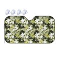 thumbnail image 1 of Fuzoiu Hawaii Palms Print Car Windshield Sunshade,Foldable Reflective Sun Visor,Windshield Sun Shade,UV Rays Sun Visor Shade,Auto Front Sun Shield Shade-Medium, 1 of 8