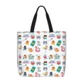 thumbnail image 1 of Fuzoiu Hello Summer Cat Print Durable Tote Bag,Shoulder Bag with Zipper Closure,Casual Tote's Handbag,for Daily Use, Shopping, School, Work, 1 of 7