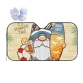 thumbnail image 1 of Fuzoiu Hello Summer Cute Gnome Print Car Windshield Sun Shade,Block Uv Rays Sunshade,Foldable Front Window Sun Visor Protector for Car,SUV,Truck-Keep Vehicle Cool-Hello Summer Cute Gnome, 1 of 8