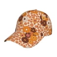 thumbnail image 1 of Fuzoiu Hippie Ditsy Floral Print Adjustable Baseball Cap for Men and Women, Unisex Sports Hat, Sun Protection Hat for Running Workouts and Outdoor Activities All Seasons, 1 of 6