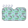 thumbnail image 1 of Fuzoiu Hippo With Flamingos And Crocodiles Print Car Windshield Sunshade,Foldable Reflective Sun Visor,Windshield Sun Shade,UV Rays Sun Visor Shade,Auto Front Sun Shield Shade-Medium, 1 of 8