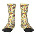 thumbnail image 1 of Fuzoiu Hippopotamus Print Kids Socks For Boys Girls,Grip Crew Socks with Non Slip,Lightweight Stretch Crew Socks,Toddlers Crew Boot Socks, 1 of 5