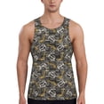 thumbnail image 1 of Fuzoiu Hockey1 Print Men's Workout Tank Tops,Sleeveless Gym Shirt Quick Dry,Fitness Bodybuilding T-Shirt,Muscle Athletic Workout Tee-3X-Large, 1 of 7