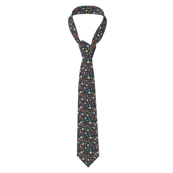 Fuzoiu Holiday Christmas Cookies Print Men's Necktie,Business Necktie,Mens Ties for Business Wedding Graduation