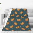 thumbnail image 1 of Fuzoiu Hot Dog 6 Print Ultra-Soft Micro Fleece Blanket,All Seasons Flannel Throw, Lightweight Blanket for Bed, Sofa, Couch, Movie Night, Camping, and Travel-80"x60", 1 of 7