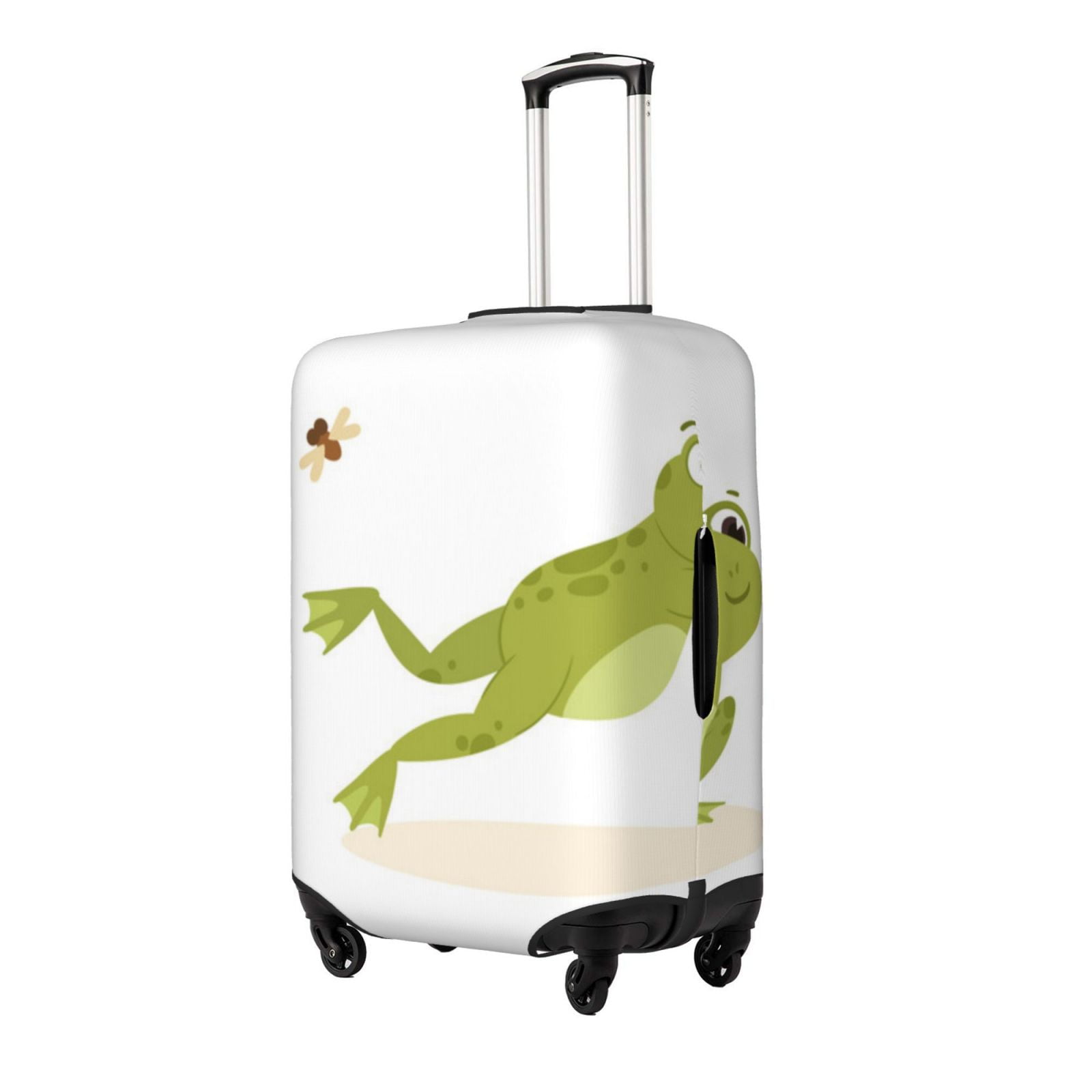 Bigfoot Blue Pattern Print Luggage Cover Protector