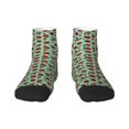 thumbnail image 1 of Fuzoiu Ladybugs 3 Print Adult Socks, Crew Moisture-wicking Socks, Unisex Cushion Crew Socks,Casual Sports Ankle Socks, 1 of 7