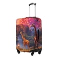 thumbnail image 1 of Fuzoiu Lantern Giraffes Magical Forest Print Suitcase Cover,Washable Luggage Covers for Suitcase,Elastic Luggage Protector Cover,Scratch Resistant Travel Suitcase Covers-X-Large, 1 of 7