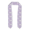 thumbnail image 1 of Fuzoiu Lavender Glitter Foil Stripes Print Graduation Sash,Graduation Stole,Unisex Adult Graduation Stole Shawl 91" Long,for Academic Commencements Shawl-Flattened, 1 of 7