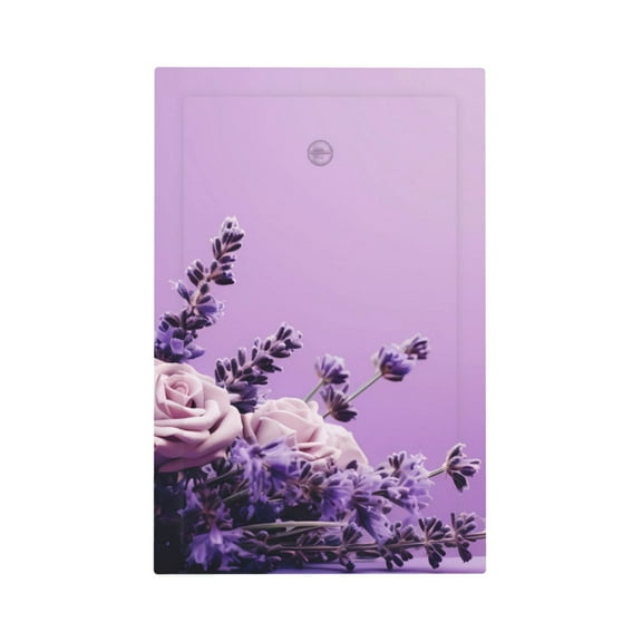 Fuzoiu Lavender Roses Arrangement Print Single Duplex Outlet Cover Plate, Light Switch Cover, for Receptacle Light Switch, Switch Cover Decorative Wallplate-Style V