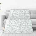thumbnail image 1 of Fuzoiu Leaf Print Print Ultra-Soft Micro Fleece Blanket,All Seasons Flannel Throw, Lightweight Blanket for Bed, Sofa, Couch, Movie Night, Camping, and Travel-50"x40", 1 of 7