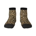 thumbnail image 1 of Fuzoiu Leopard Print Print Adult Socks, Crew Moisture-wicking Socks, Unisex Cushion Crew Socks,Casual Sports Ankle Socks, 1 of 7