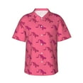 thumbnail image 1 of Fuzoiu Leopard Print Print Hawaiian Shirt for Men, Summer Beach Casual Short Sleeve Button Down Shirts, Men’s Beach Summer Shirts with Pocket,Medium, 1 of 7