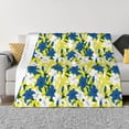thumbnail image 1 of Fuzoiu Lilies Flowers Print Flannel Blanket,Throw Blanket,Flannel Home Decor,Fleece Bed Blankets,Cozy Soft Blanket for Bed, Sofa, Camping, and Travel-50"x40", 1 of 6