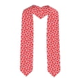 thumbnail image 1 of Fuzoiu Lips Kiss Print Graduation Sash,Graduation Stole,Unisex Adult Graduation Stole Shawl 91" Long,for Academic Commencements Shawl-Sharp Corner, 1 of 7