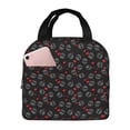thumbnail image 1 of Fuzoiu Love Valentine's skull Print Lunch Bag for Women & Men,Adult Insulated Lunch Box,Leakproof Cooler,Food Lunch Containers,Reusable Lunch Tote Bags for Work, Travel, Outdoor, 1 of 8
