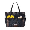 thumbnail image 1 of Fuzoiu Majestic Black Yak Print Waterproof Beach Tote Bag for Women Girls with Zipper,Sandproof Pool Swim Bag,Large Capacity Beach Travel Bag for Pool Swim Travel Everyday, 1 of 7