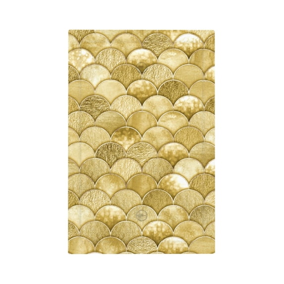 Fuzoiu Mermaid Fish Scale Print Single Duplex Outlet Cover Plate, Light Switch Cover, for Receptacle Light Switch, Switch Cover Decorative Wallplate-Style V